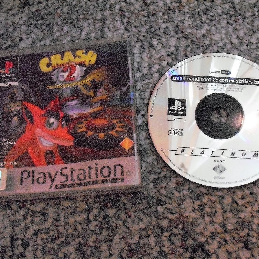 Crash Bandicoot 2 - Playstation Platinum Pal